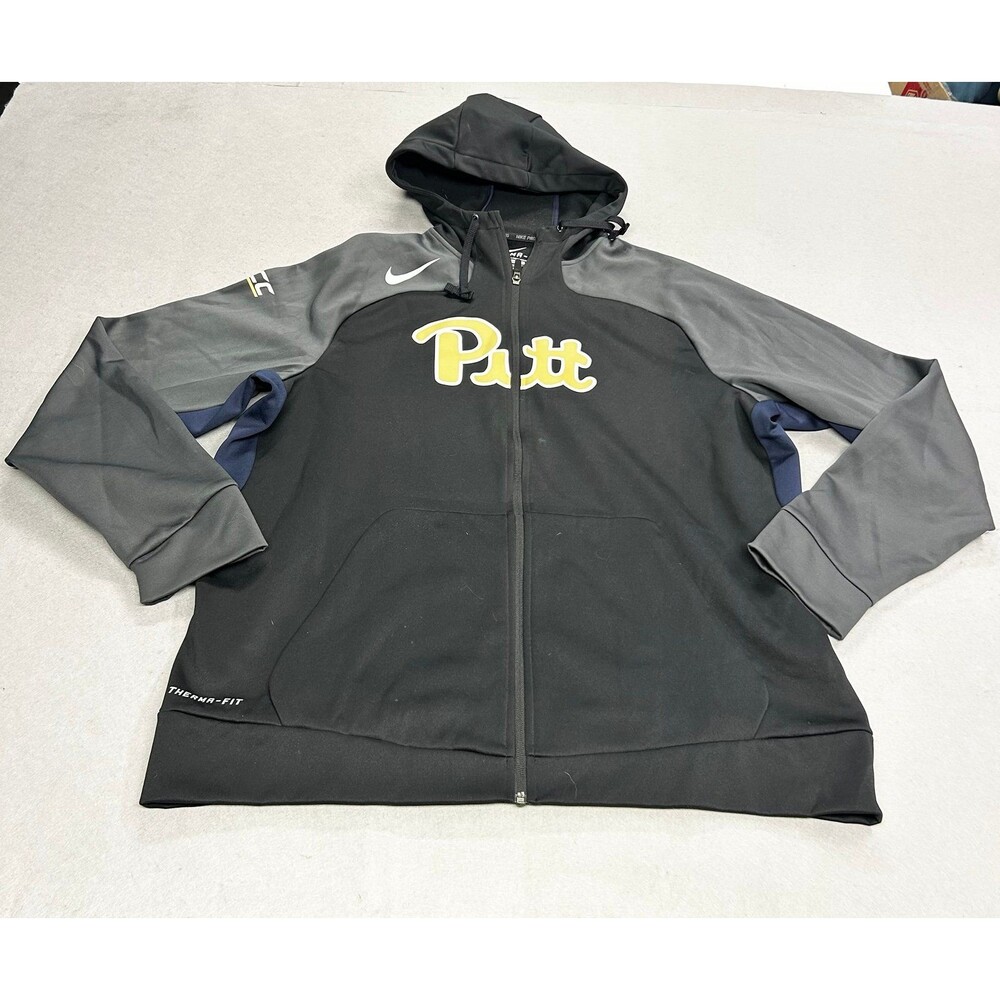 Nike PITT Panthers University ACC Therma Fit Hoodie